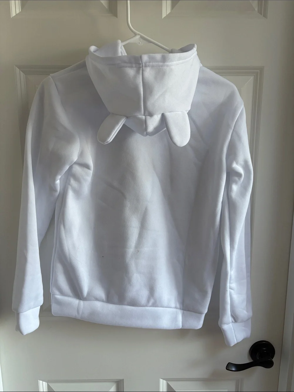 White Cat Graphic Pet Hoodie - Unbranded